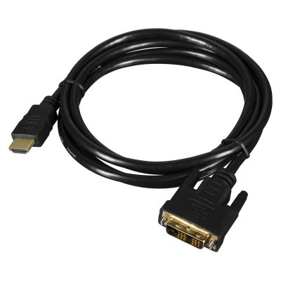 2. Lanberg CA-HDDV-10CC-0018-BK Kabel (HDMI M - DVI-D (18+1) M; 1,8 m; schwarz)