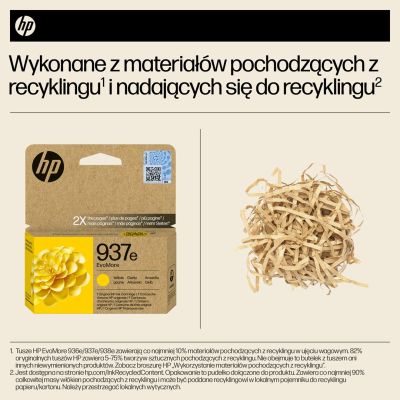 21. HP Original Gelbe Tinte 937e EvoMore