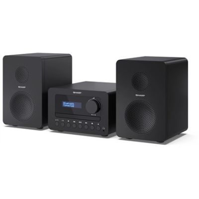 8. Sharp TOKYO DAB+ HiFi Mikro-System 40W Schwarz Heim-Audio-Mikro-System