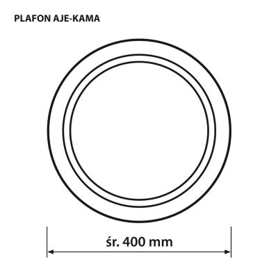 6. Activejet AJE-KAMA 24W LED-Deckenleuchte