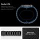 9. Spigen Modern Fit Armband 316L für Samsung Galaxy Watch 40/44/46 mm – Schwarz