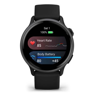 6. Garmin Vivoactive 6 Black Slate Uhr