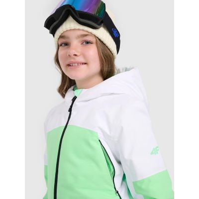 4. Skijacke 8000 Membran für Mädchen 4F 4FJRAW25TTJAF1037-42N