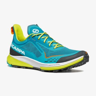 Scarpa Golden Gate Kima Rt Trailschuhe - lake blue/lime