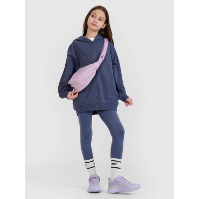 5. Mädchen-Sweatshirt mit Kapuze, 4F 4FJWSS25TSWSF1482-22S