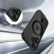 6. Tech-Protect Magpeak Magsafe CC Hülle für iPhone 17 - Klares Schwarz