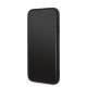 5. Karl Lagerfeld Diagonal Quilted Script Hülle für iPhone 11 / Xr – Schwarz