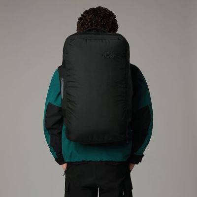 3. The North Face NF0A52S3KT01 62L Reisetasche, recycelter Kunststoff, thermoplastische Polyurethan-Elastomere (TPU), Schwarz