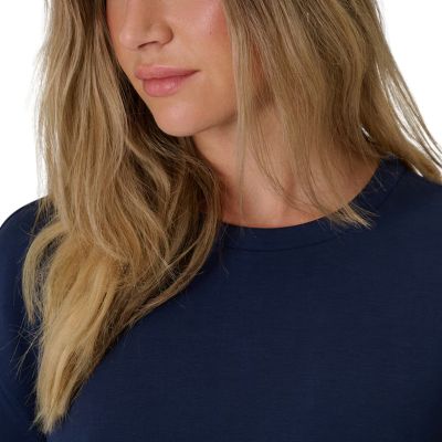 4. Damen-T-Shirt 4F F3489 marineblau 4FWAW26TTSHF3489 31S