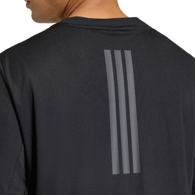 5. adidas D4T PrimeLift 3 Stripes Herren-T-Shirt schwarz KE9937