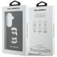 8. Karl Lagerfeld Saffiano Doppelkopf-Metallhülle für Samsung Galaxy S26 - Schwarz
