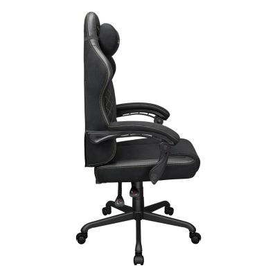 5. COUGAR CGR-FXF-GLB Universal-Gaming-Stuhl, gepolsterter Sitz, Schwarz, Gold
