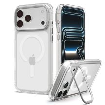 Spigen Ultra Hybrid Optik S MagSafe Hülle für iPhone 18 Pro Max / 17 Pro Max – Transparent Silber