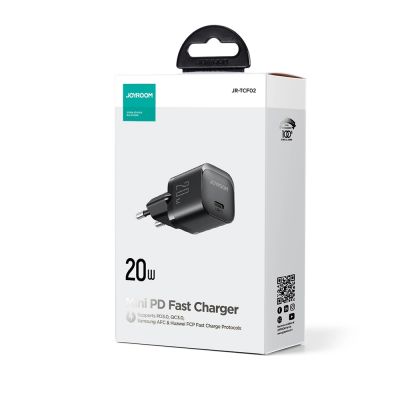 3. Mini-Ladegerät USB C 20W PD Joyroom JR-TCF02 - Schwarz