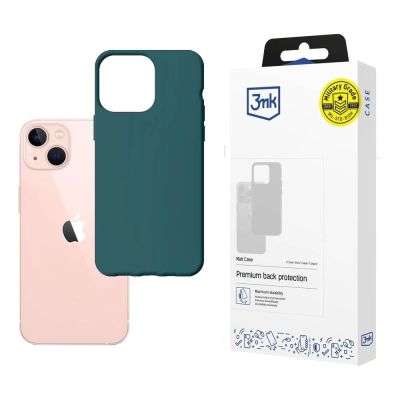 Hülle für iPhone 14 Plus aus der 3mk Matt Case Serie - dunkelgrün