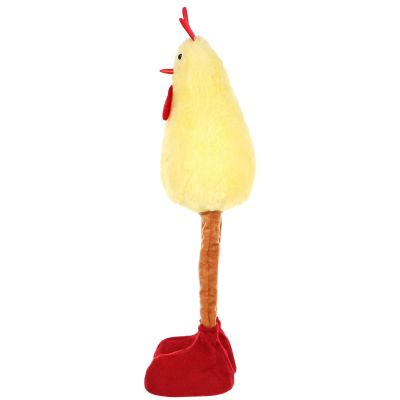 6. HÄHNCHEN AUF TELESKOPE 40-48CM FRÜHLINGSDEKORATION