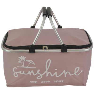 4. Faltbarer Thermo-Reisekorb 35L Redcliffs Pink