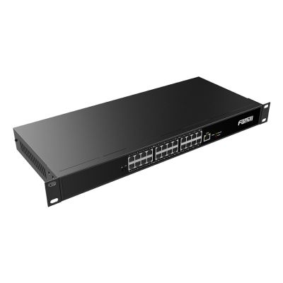 2. Fanvil PN24 Netzwerkkabel, unmanaged Fast Ethernet (10/100), Schwarz
