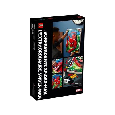 2. LEGO ART 31209 AMAZING SPIDER-MAN