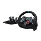 4. Logitech G 941-000113 Gamecontroller, schwarzes USB-Lenkrad + Pedale, analog/digital, kompatibel mit PC, PlayStation 4, PlayStation 5 und PlayStation 3
