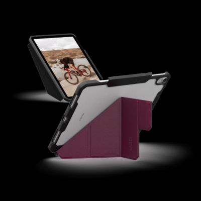 2. UAG Essential Armor Hülle mit Ständer und Halterung für Apple Pencil für iPad Air 11" 2024 - rot