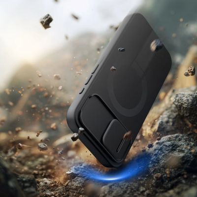4. Tech-Protect Kevlar Aura MagSafe Hülle für iPhone 16e / 17e - Schwarz