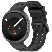 Tech-Protect Silikon-Air-Armband für Samsung Galaxy Watch 40/44/46 mm – Schwarz