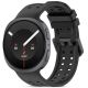 Tech-Protect Silikon-Air-Armband für Samsung Galaxy Watch 40/44/46 mm – Schwarz