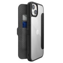 Raptic X-Doria Urban Folio Case iPhone 14 Plus Klapphülle schwarz