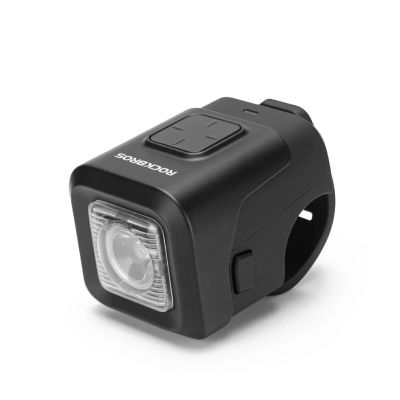 Rockbros Fahrradklingel mit Licht 2-in-1 schwarz