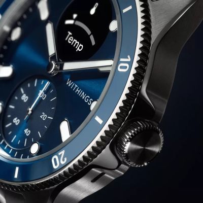 10. Withings Scanwatch Nova -älykello Uhr, 42 mm, sininen