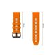 4. Tech-Protect Silicone Armband für Garmin Fenix 5 / 6 / 6 Pro / 7 / 8 / 8 Pro / E / 9 / 9 Pro (47 mm) – Orange