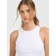 5. Schmal geschnittenes Damen-Rippstricktop 4F 4FRAW25TSLEF310-10S