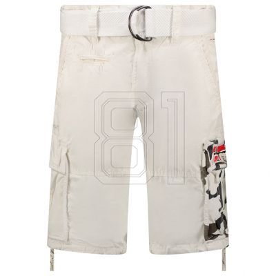 Geographical Norway Pasteque EO 063 M SX1425H/GNO-Weiße Shorts