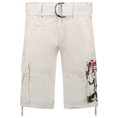 Geographical Norway Pasteque EO 063 M SX1425H/GNO-Weiße Shorts