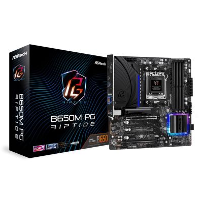 Asrock B650M PG Riptide AMD B650 Sockel AM5 Micro-ATX