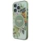 2. Guess IML Flower & Tonal Circle MagSafe Hülle für iPhone 16 Pro – Grün