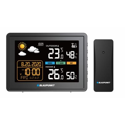 2. BLAUPUNKT Wetterstation mit Außensensor WS30BK