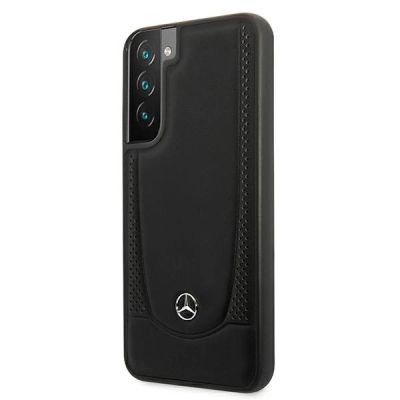 2. Mercedes Leder Urban Line Hülle für Samsung Galaxy S22+ - Schwarz