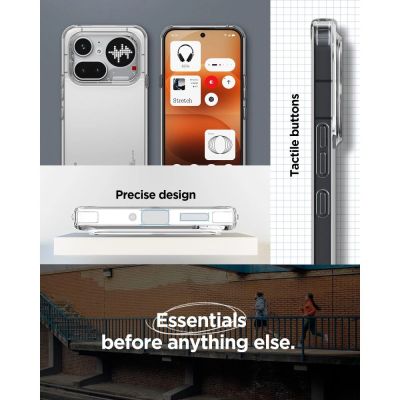 10. Spigen Ultra Hybrid Hülle für das Nothing Phone 4A Pro - Transparent