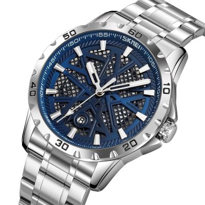 8. Herrenuhr Skmei 9337BU + Box