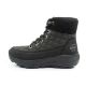 2. Lee Cooper Damen Winter-Wandersportschuhe, isoliert, schwarz, Öko-Leder