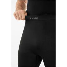 VIKING Eiger 2.0 Herrenunterwäsche 3/4 Hose Bambus schwarz und grau XXL