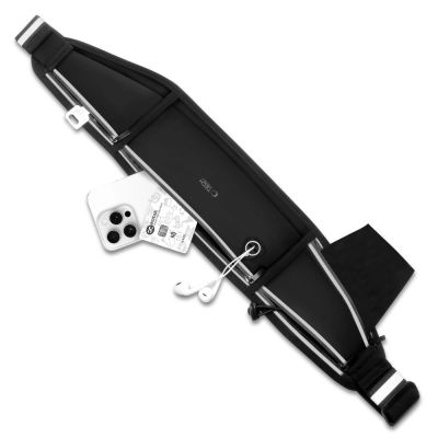 3. Tech-Protect M3 Universal Sport Hüfttasche – schwarz