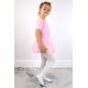 11. Jr Nazo Leder Tanzballettschuhe mit Gummibändern Weiß