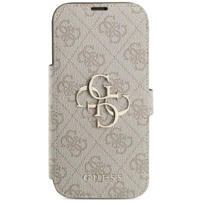 3. Guess Book 4G Metall-Logo-Hülle für iPhone 18 Pro / 17 Pro – Pink