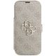 3. Guess Book 4G Metall-Logo-Hülle für iPhone 18 Pro / 17 Pro – Pink