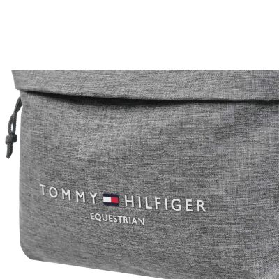 6. Tommy Hilfiger Equestrian TH Groom Rucksack 22L Grau - TH14UBAG987-027