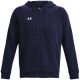 Herren-Sweatjacke Under Armour Rival Fleece FZ Hoodie marineblau 1379767 410