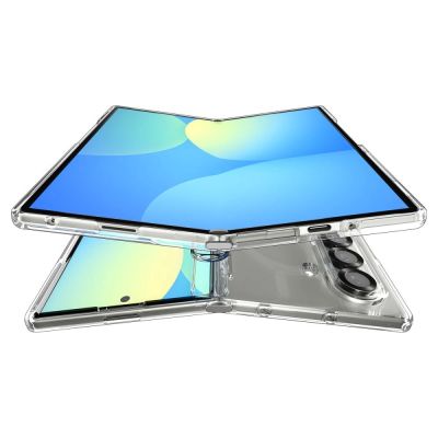 16. Spigen Tough Armor Pro Mag MagSafe Case für Samsung Galaxy Z Fold 7 - Klar und Weiß